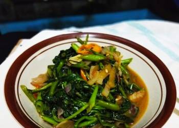 Resep Mudah Tumis Kangkung ala resto Enak dan Sehat