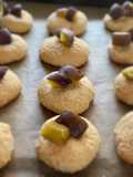 Biscotti vegani con prugne dei frati