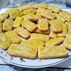 A picture of Pan Baked Cheese Cookies.