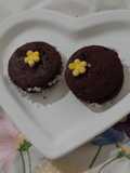 Alfajores veganos de harinas de quinoa y arroz /relleno de choco porotos😋