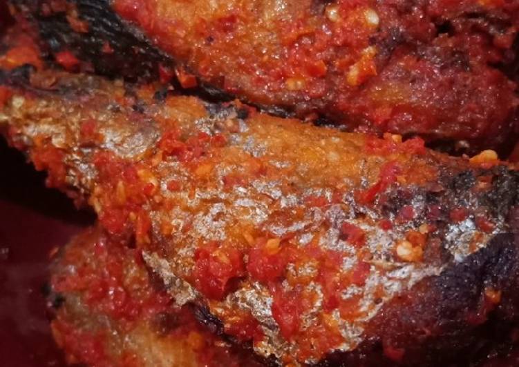 Tenggiri balado pedas manis