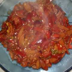 รูปของ Tumis kulit melinjo
