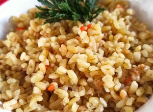 Egyszerű bulgur, mint köret recept fotója