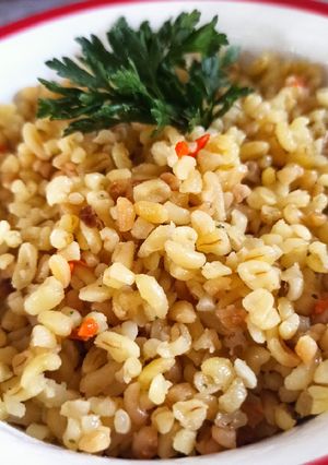 Egyszerű bulgur, mint köret recept fotója