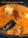 Olla de coles Malagueña