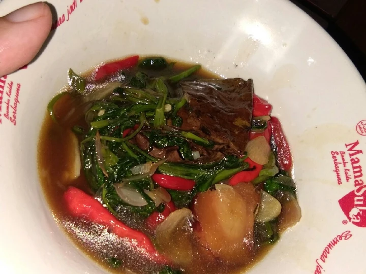 Cara Mudah Menyiapkan Resep 2. Cah Kangkung Saori Saus Tiram Praktis yang Bisa Manjain Lidah Anti Ribet, Bisa Manjain Lidah