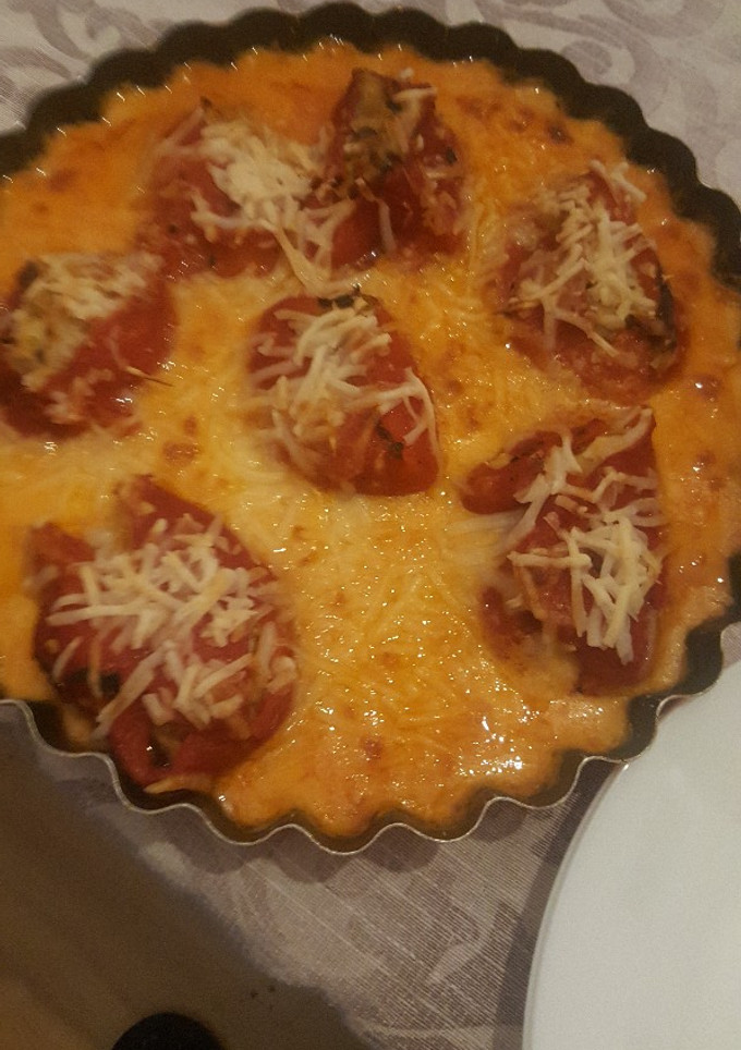 Una foto de Pimientos del piquillo rellenos🍠🍠🍽