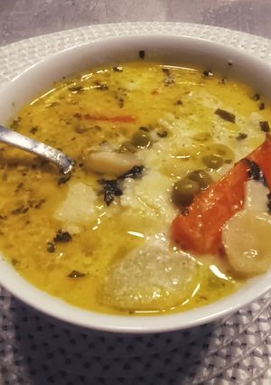 Tejfölös becsinált leves recept fotója