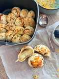 Cheesy Pizza Bombs 💣 (Oven or Air Fryer)