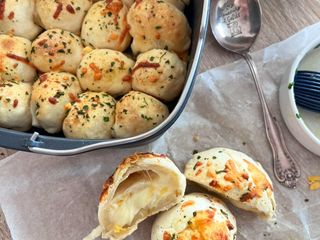 Pizza cheese bomb 💣 au four ou à l’air fryer