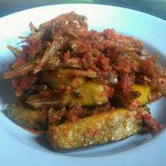 รูปของ Balado terong teri