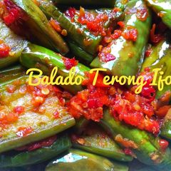 Sambal Terong (Eggplant Chilli Sauce) A picture of Sambal Terong (Eggplant Chilli Sauce).