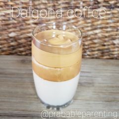Dalgona coffee ☕ A picture of Dalgona coffee ☕.