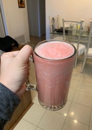 Hình của món Sinh tố dưa hấu (Watermelon smoothie) / Healthy.