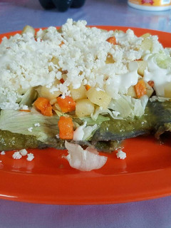 Una foto de Enchiladas Verdes