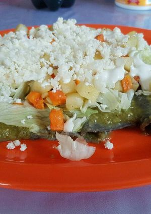 Una foto de Enchiladas Verdes