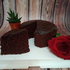 A picture of Easy Eggfree Chocolate Sponge cake.