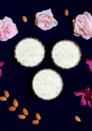 A picture of Sabudana Kheer.