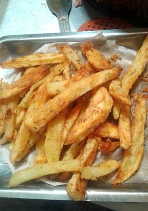 Una foto de Las mejores papas fritas rápido y riquísimas