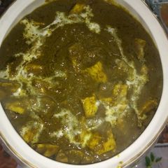 Palak Paneer A picture of Palak Paneer.