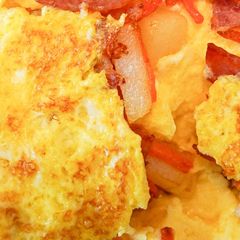 A picture of Soft Omelette recipeㅣsimple and delicious breakfast 🥚🌞.