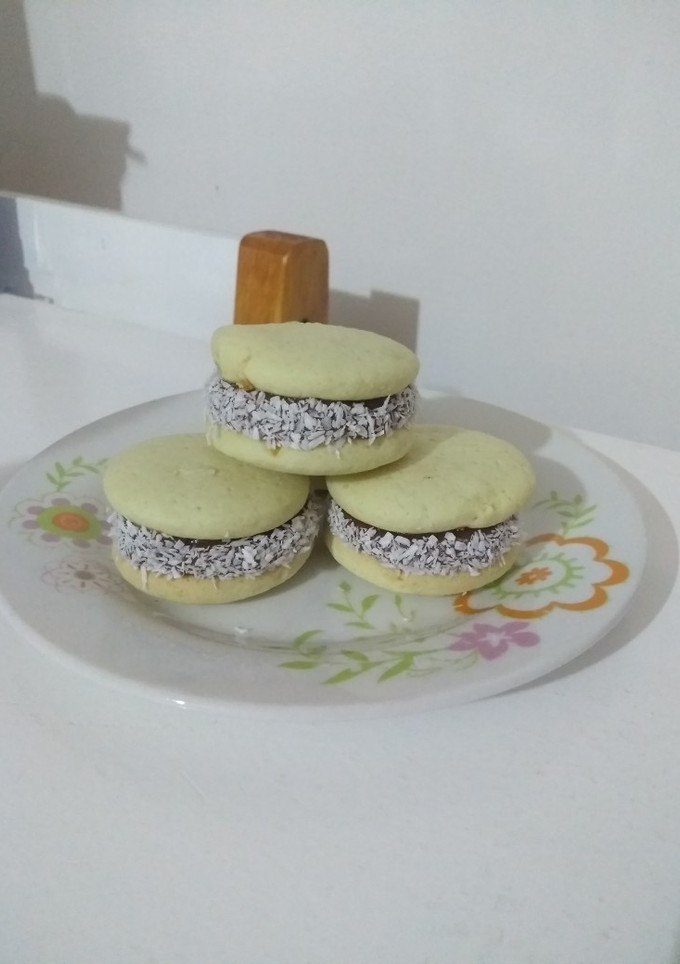 Una foto de Alfajores de Maicena veganos