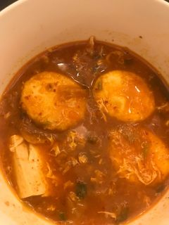 A picture of Kimchi Jjigae.