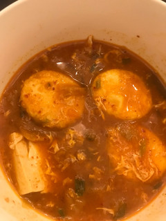 A picture of Kimchi Jjigae.