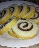 SWISS ROLL 🍫 CAKE