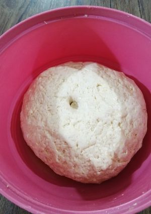 عکسی از دستور خمیر پیتزا
