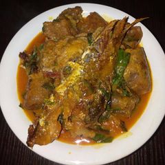 A picture of Oha soup.