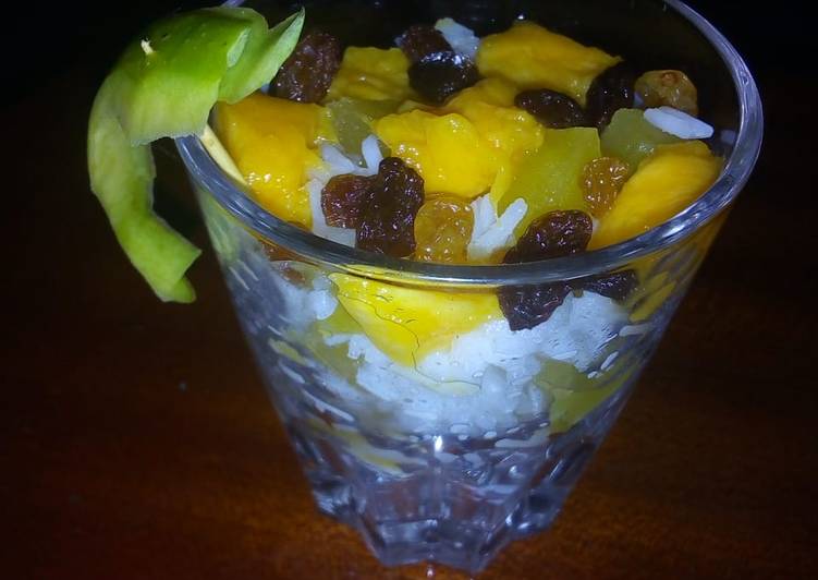 Mango Rice Pudding #CharityRecipe