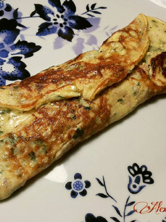 Una foto de Tortilla de atún al garam masala