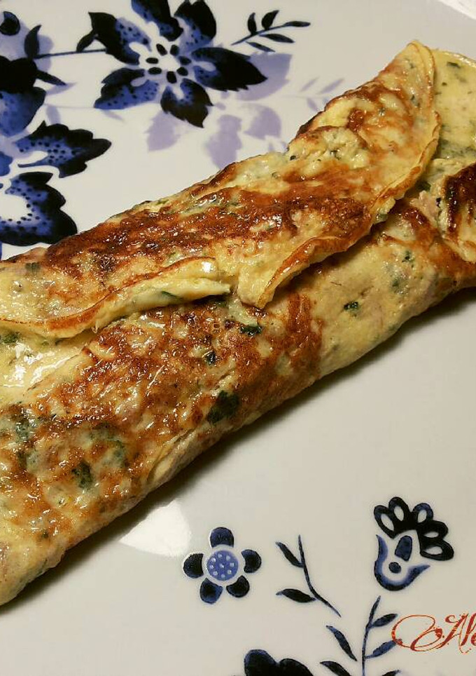 Una foto de Tortilla de atún al garam masala