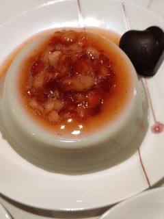 A picture of Black Sesame Tofu Pudding.