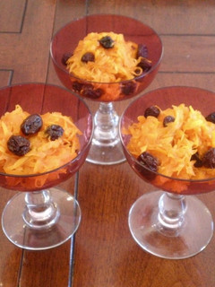 Una foto de Postre de zanahoria