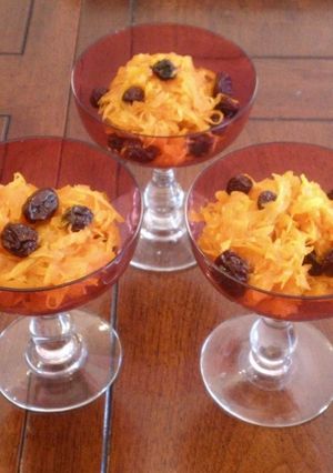 Una foto de Postre de zanahoria