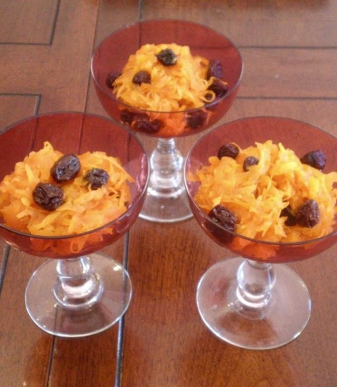 Una foto de Postre de zanahoria