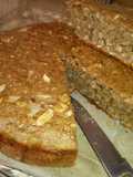 Pan integral plátano y avena