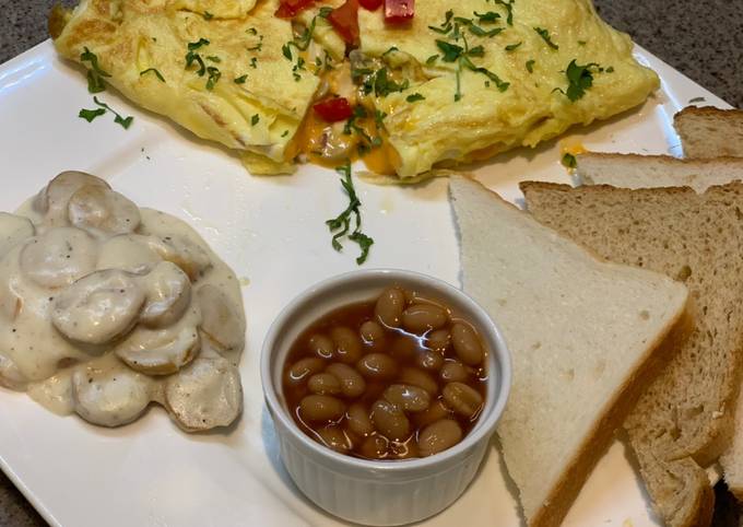 British breakfast platter🧀🥪