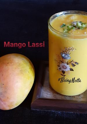 A picture of Mango Lassi.