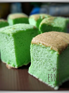 Foto resep Ogura cake pandan super soft moist