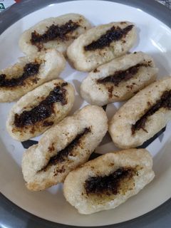 Foto resep Pempek belah isi ebi pedas
