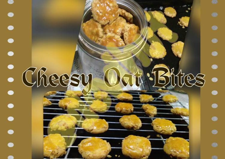 Gandum Keju #Cheesy Oat Bites