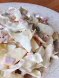 Salad Rau Diếp Xoăn Trắng (Endive) Táo & Thịt Nguội