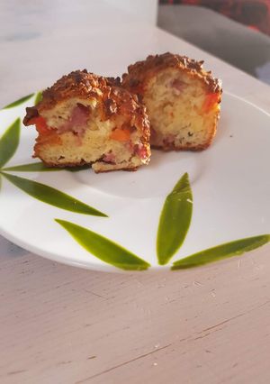 O poză a rețetei Brioșe aperitiv.