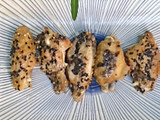 Alitas al horno con sésamo