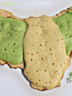 A picture of Eggless pancake.