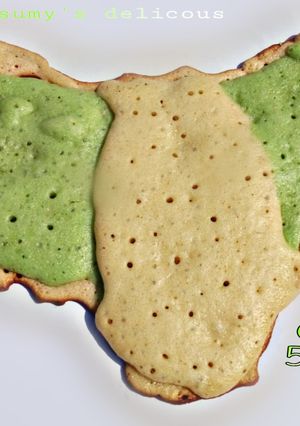 A picture of Eggless pancake.
