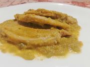 Una foto di arista maiale